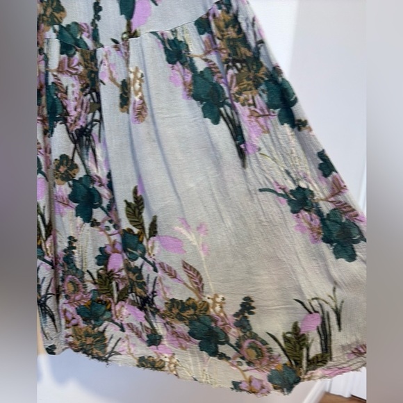 Free people Aloha wide leg tie waist Pants , sz XXS - Picture 6 of 9